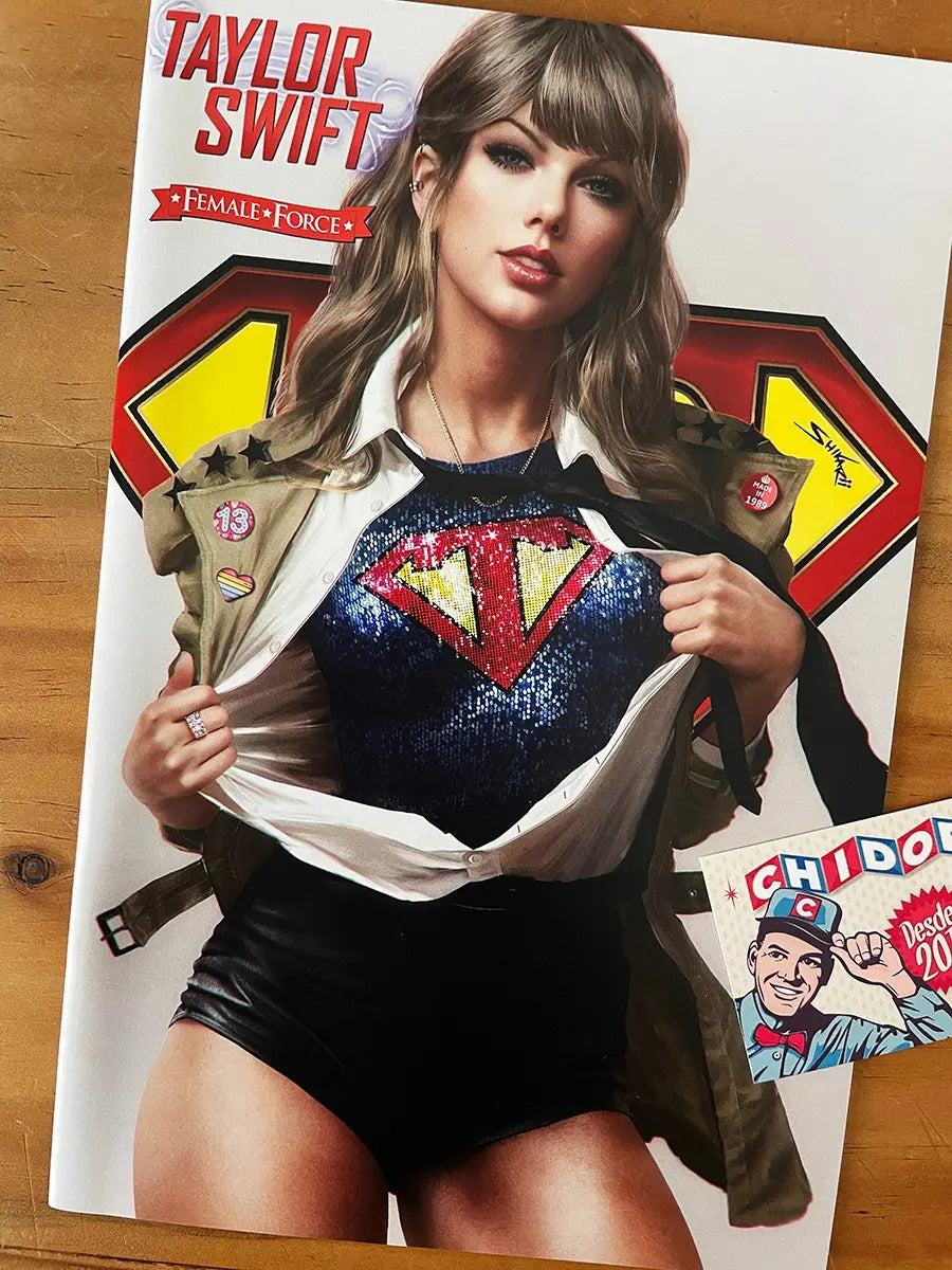 Comic - Taylor Swift #1 Superman Cover Shikarii Sexy Trade
