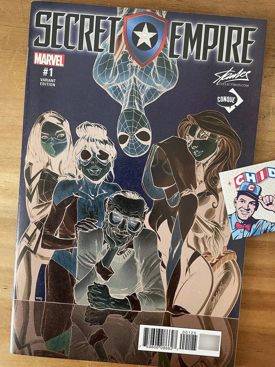 Comic - Secret Empire #1 Negative Scott Campbell Ramos