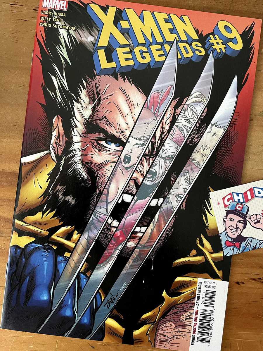 Comic - X-men Legends #9 Wolverine Hulk Philip Tan Mcfarlane