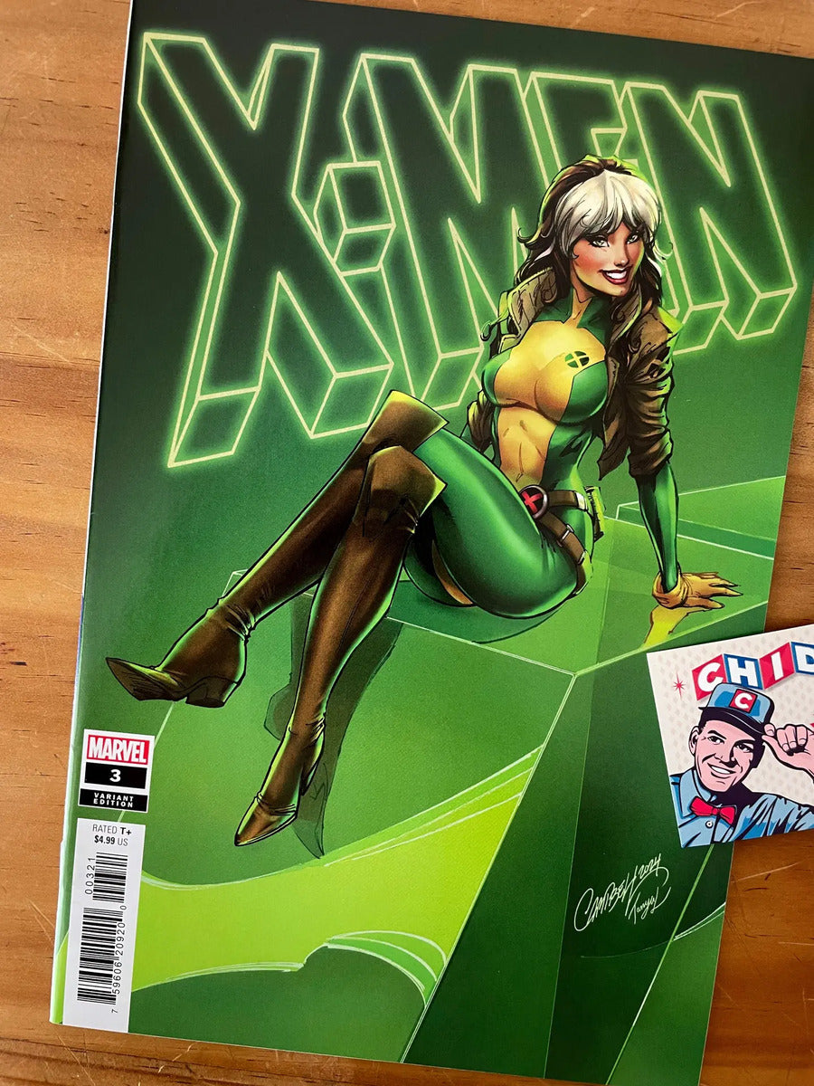 Comic - X-men #4 Scott Campbell Variant Rogue