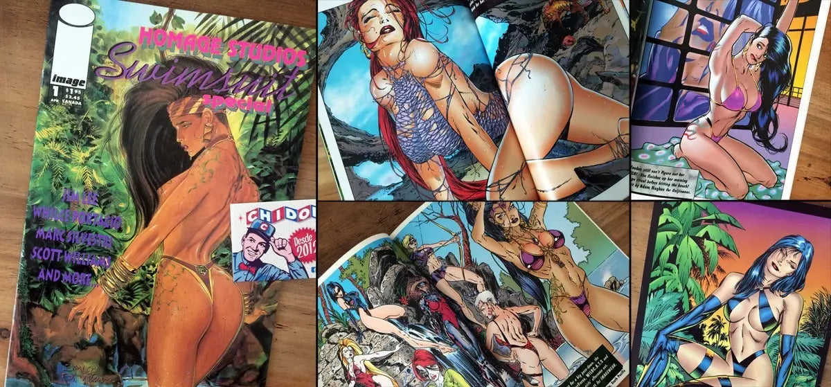 Comic - Homage Studios Swimsuit Special #1 Jim Lee Williams