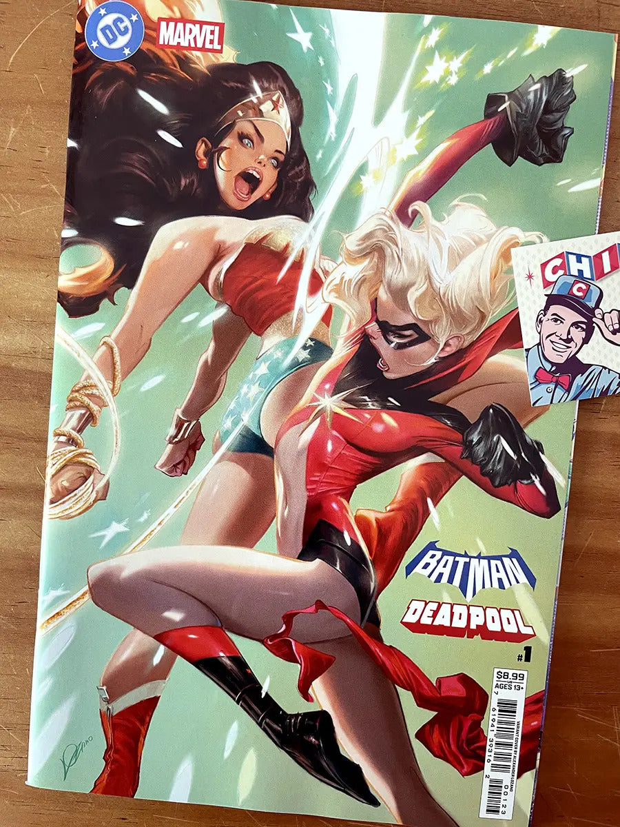 Comic - Batman Deadpool #1 Lozano Wonder Woman Scott Snyder