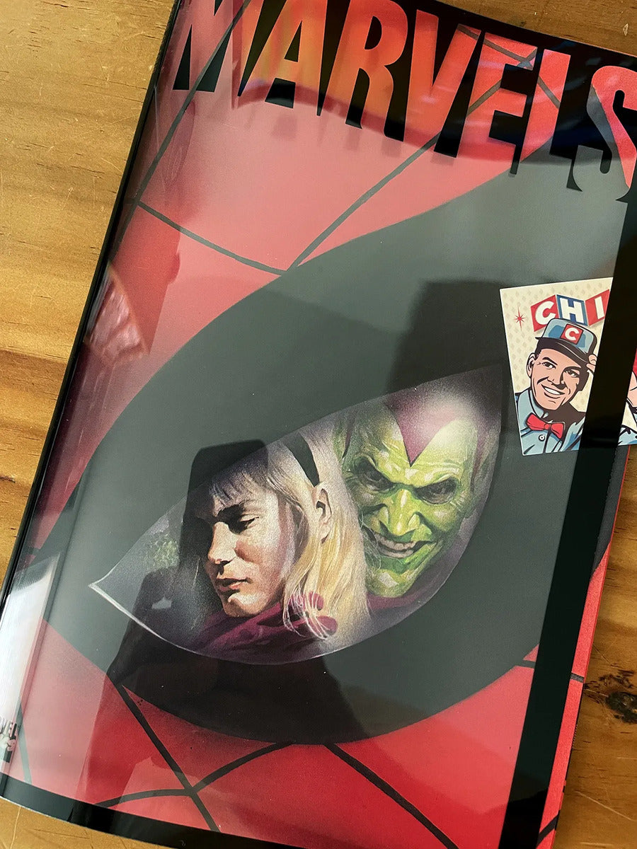 Comic Set - Marvels Set Completo Alex Ross Portadas Acetato