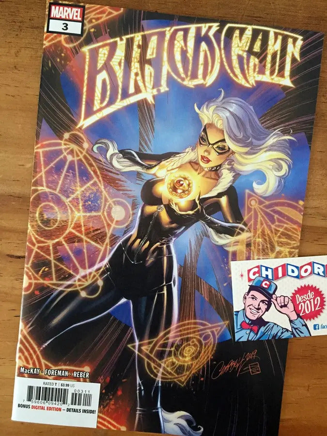 Comic - Black Cat #3 Scott Campbell Sexy