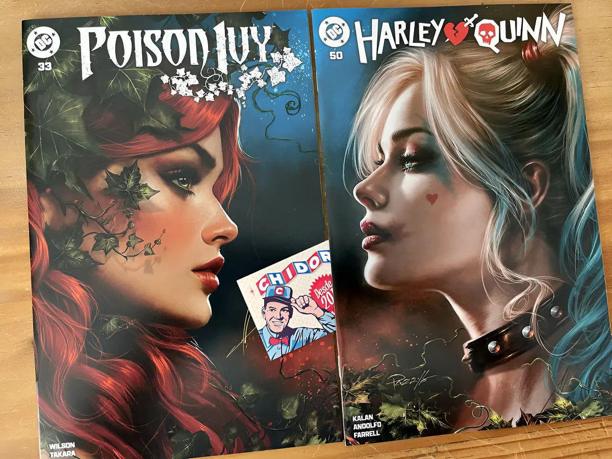 Comic - Poison Ivy #33 Harley Quinn #50 Set Cohen Parrillo