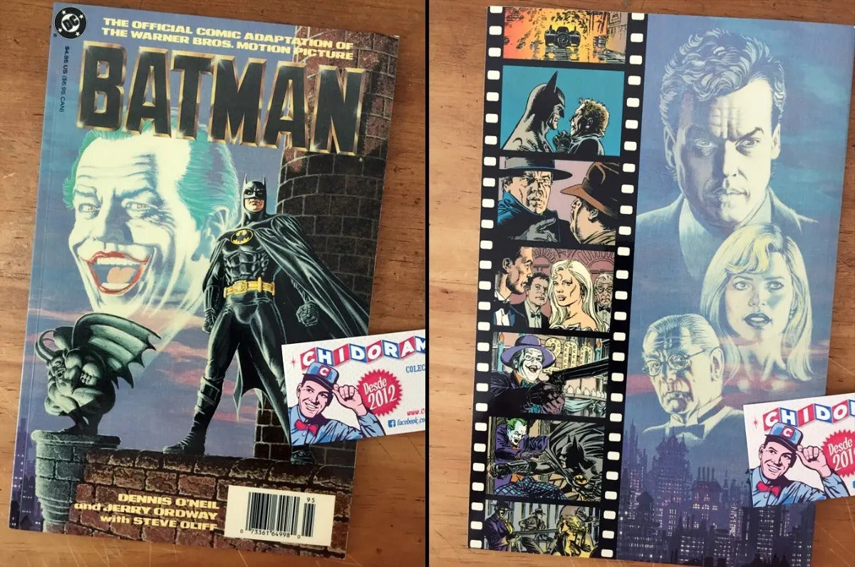 Comic - Batman 1989 Adaptation Michael Keaton Jack Nicholson