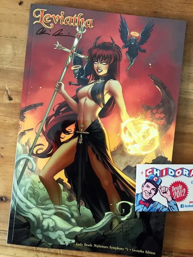 Comic - Lady Death Nightmare Symphony #1 Leviatha Edition