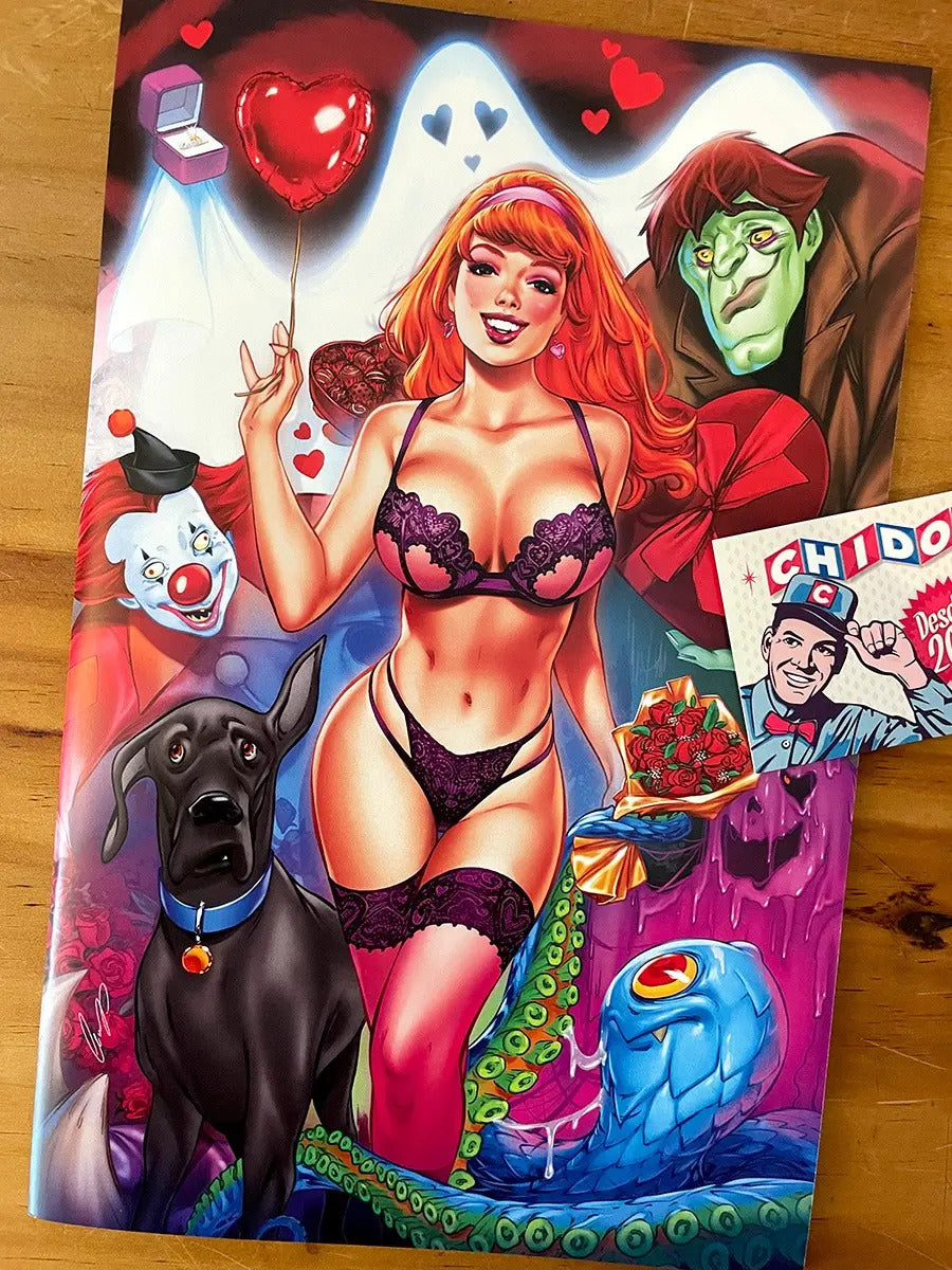 Comic - Jinkies #2 Chatzoudis Lingerie Daphne Scooby Doo
