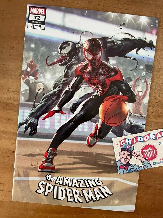 Comic - Amazing Spider-man #72 Kael Ngu Basketball Nba