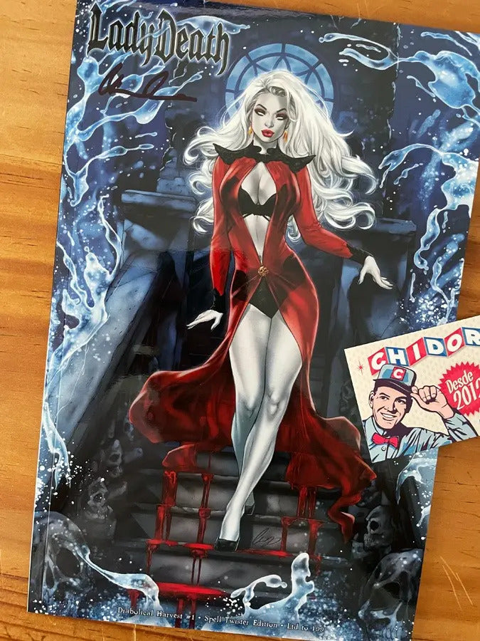 Comic - Lady Death Diabolical Harvest #1 Chatzoudis Nice