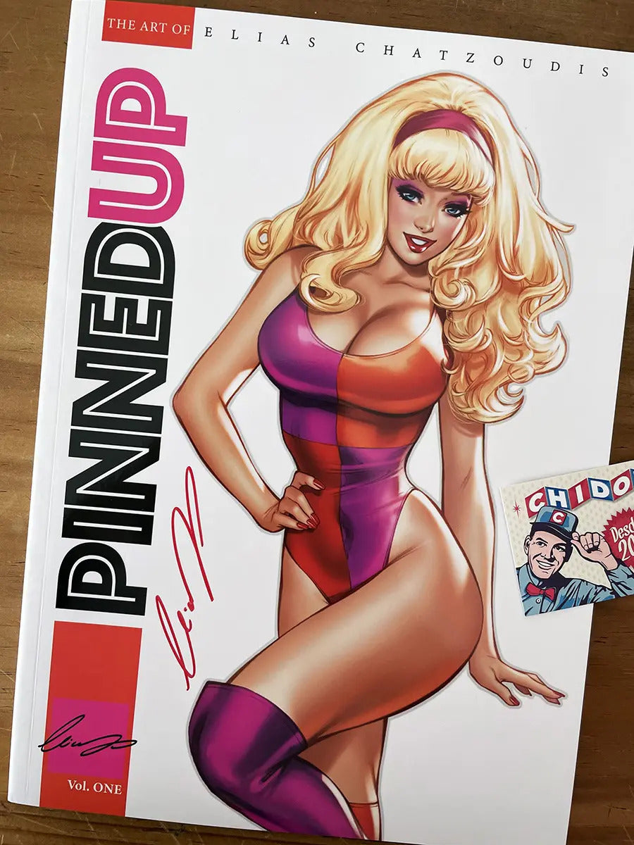 Libro - Pinned Up #1 Elias Chatzoudis Artbook Firmado