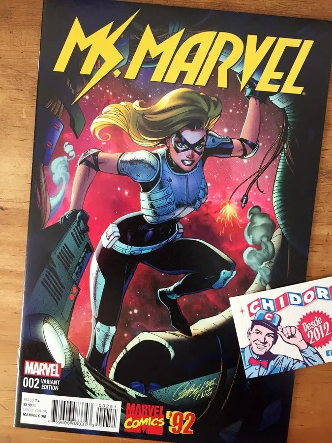 Comic - Ms. Marvel #2 Scott Campbell Variant