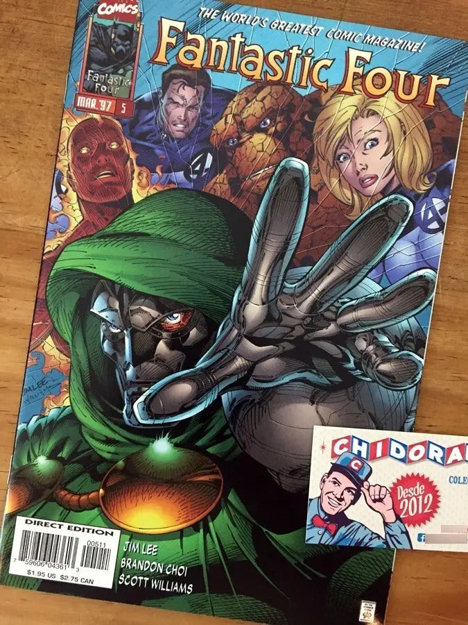 Comic - Fantastic Four #5 Jim Lee
