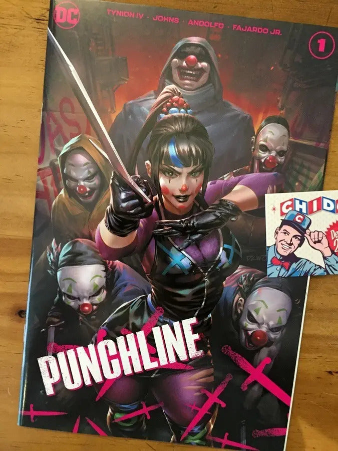 Comic - Punchline #1 Derrick Chew Variant Joker