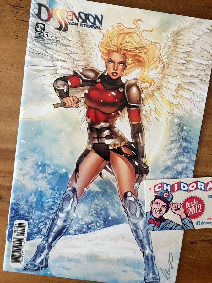 Comic - Dissension War Eternal #1 Elias Chatzoudis Holiday
