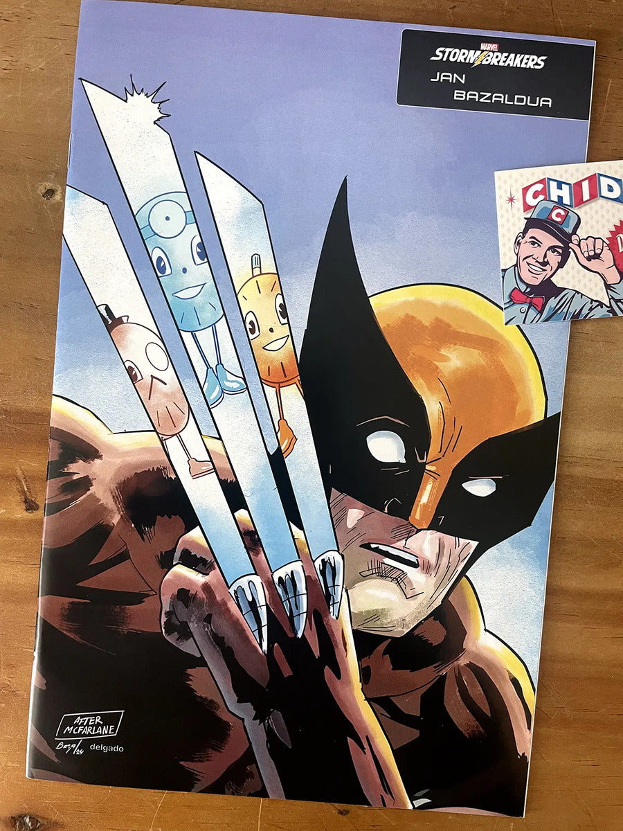 Comic - Wolverine #4 Jan Bazaldua Mcfarlane Hulk Homage