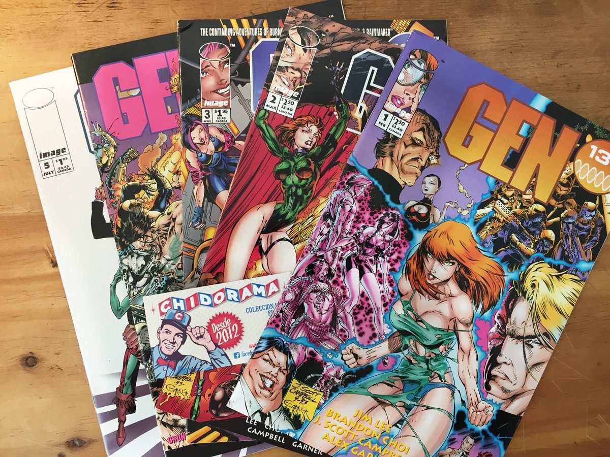 Comic Set - Gen 13 Completo 1st Series 1994 Scott Campbell