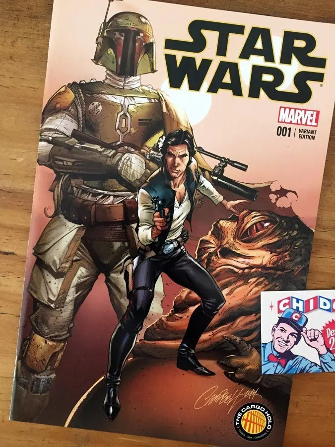 Comic - Star Wars #1 Boba Fett Color Scott Campbell Variant