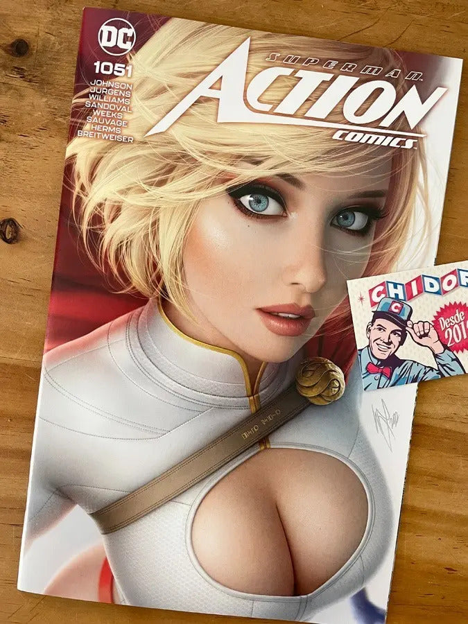 Comic - Action Comics #1051 Power Girl Warren Louw Trade