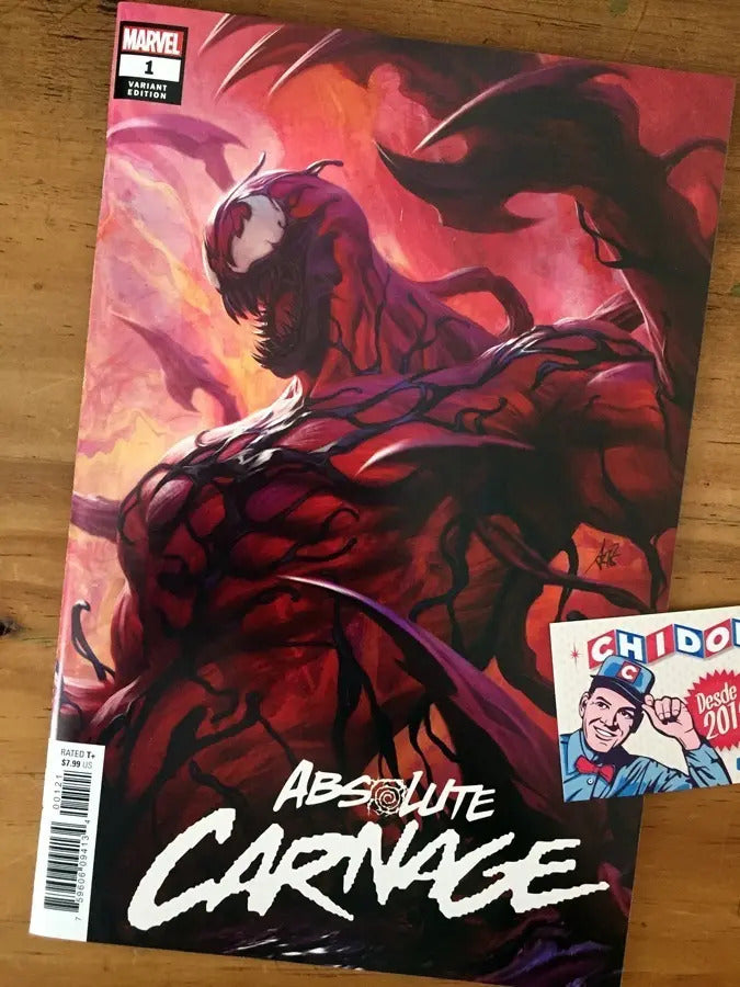 Comic - Absolute Carnage #1 Artgerm Stanley Lau Spider-man