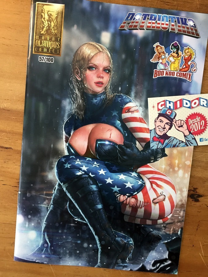 Comic - Patriotika #1 Numerada Ltd 100 Piezas Kye Eom