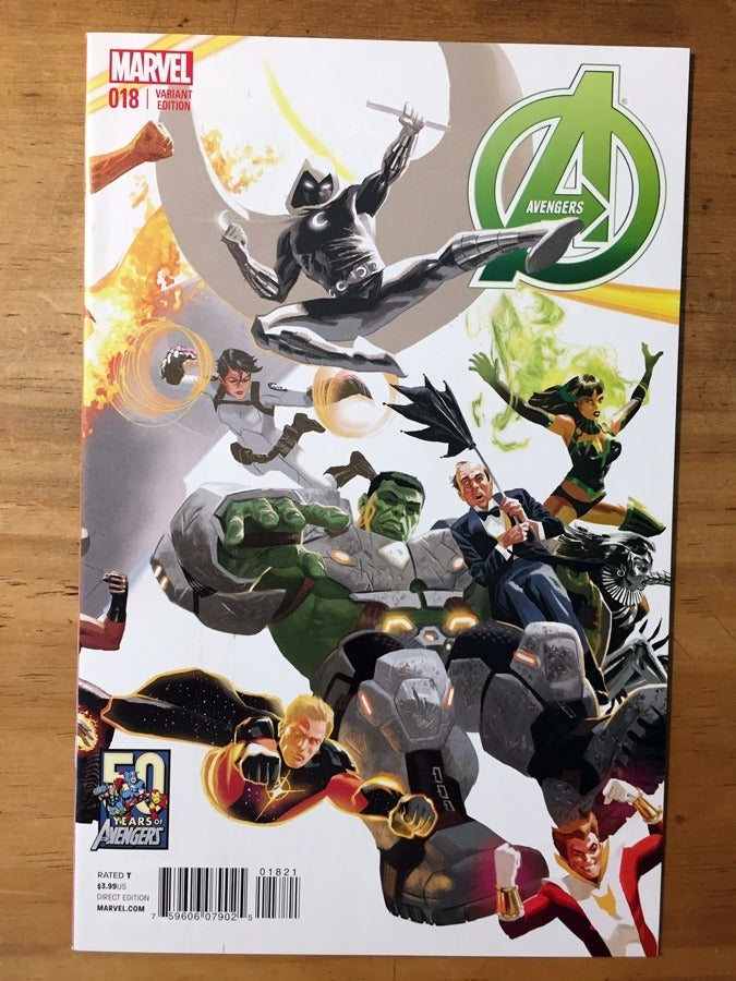 Comic Set - Avengers 50th Anniversary Acuna Spider-man Hulk