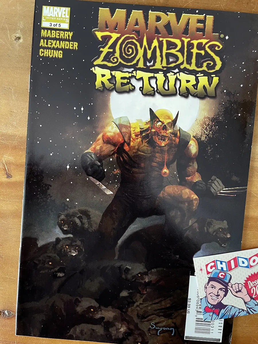 Comic - Marvel Zombies Return #3 Wolverine