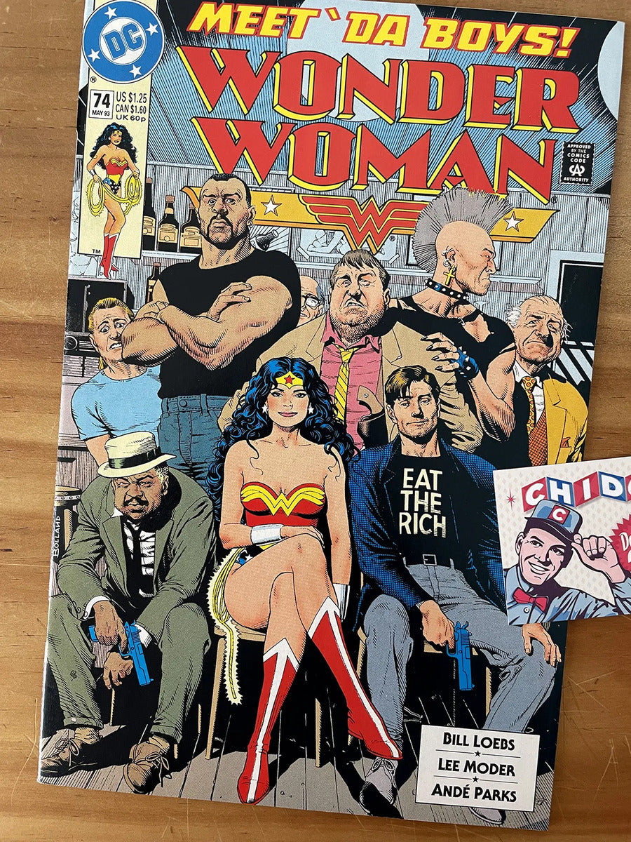Comic - Wonder Woman #74 Brian Bolland