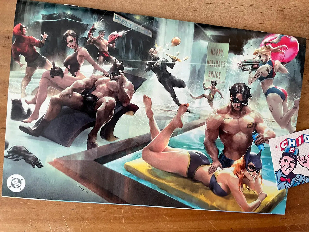 Comic - G'nort's Swimsuit Edition Ivan Tao Batman Poison Ivy