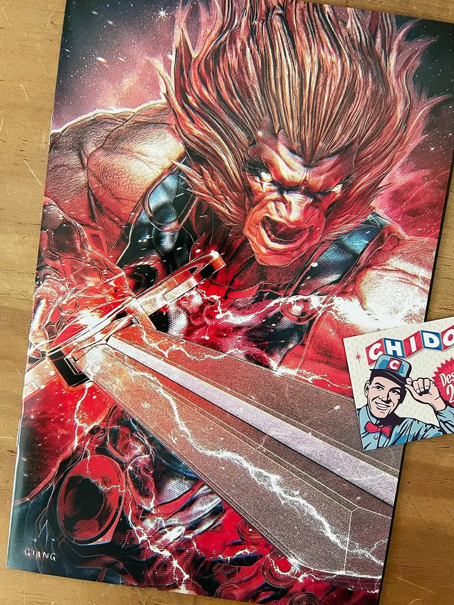 Comic - Thundercats #1 John Giang Lion-o Leon-o Virgin