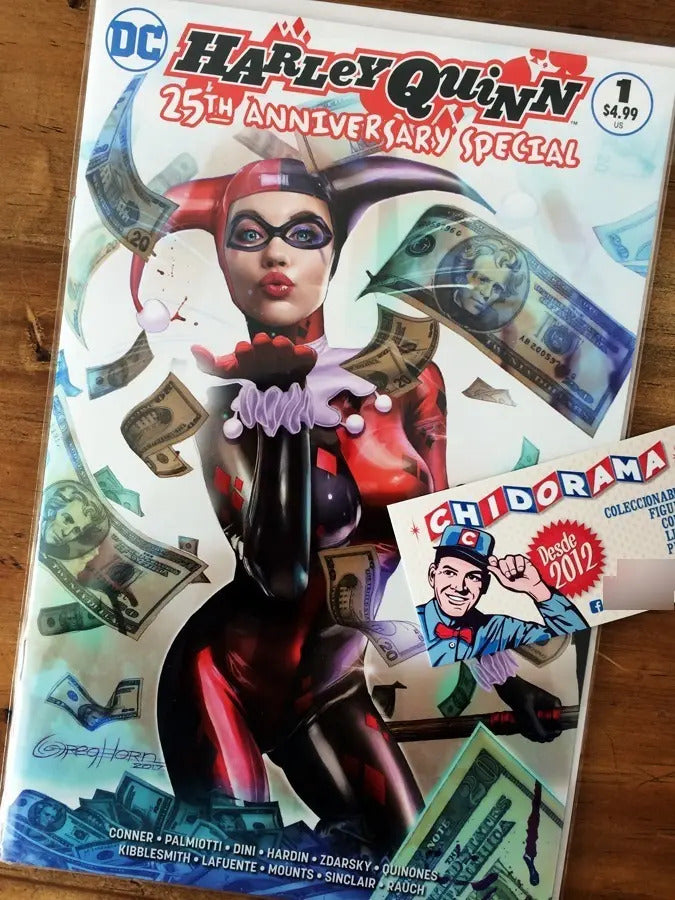 Comic - Harley Quinn 25th Anniversary Greg Horn Sinclair