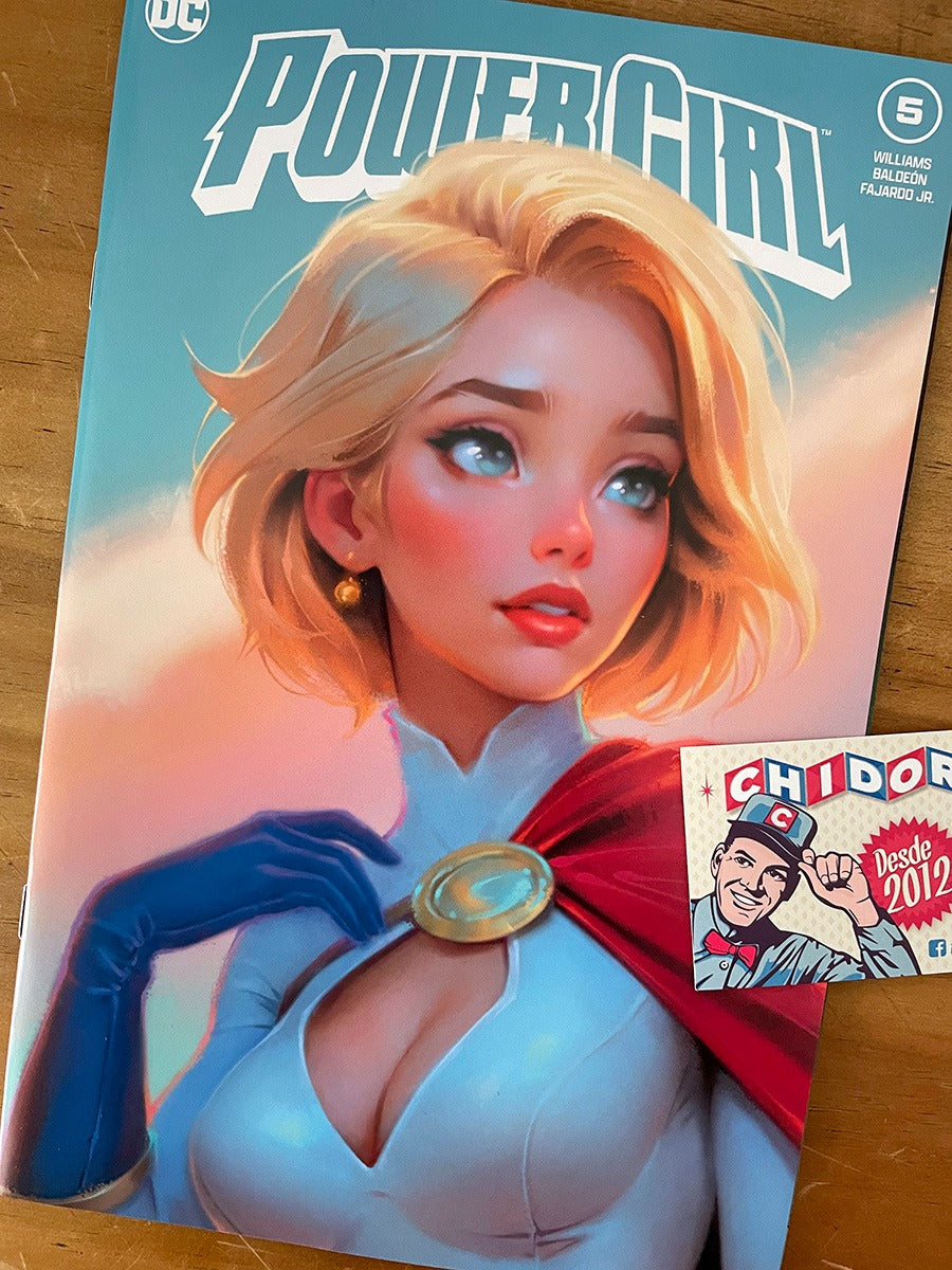 Comic - Power Girl #5 Will Jack Trade Variant Sexy