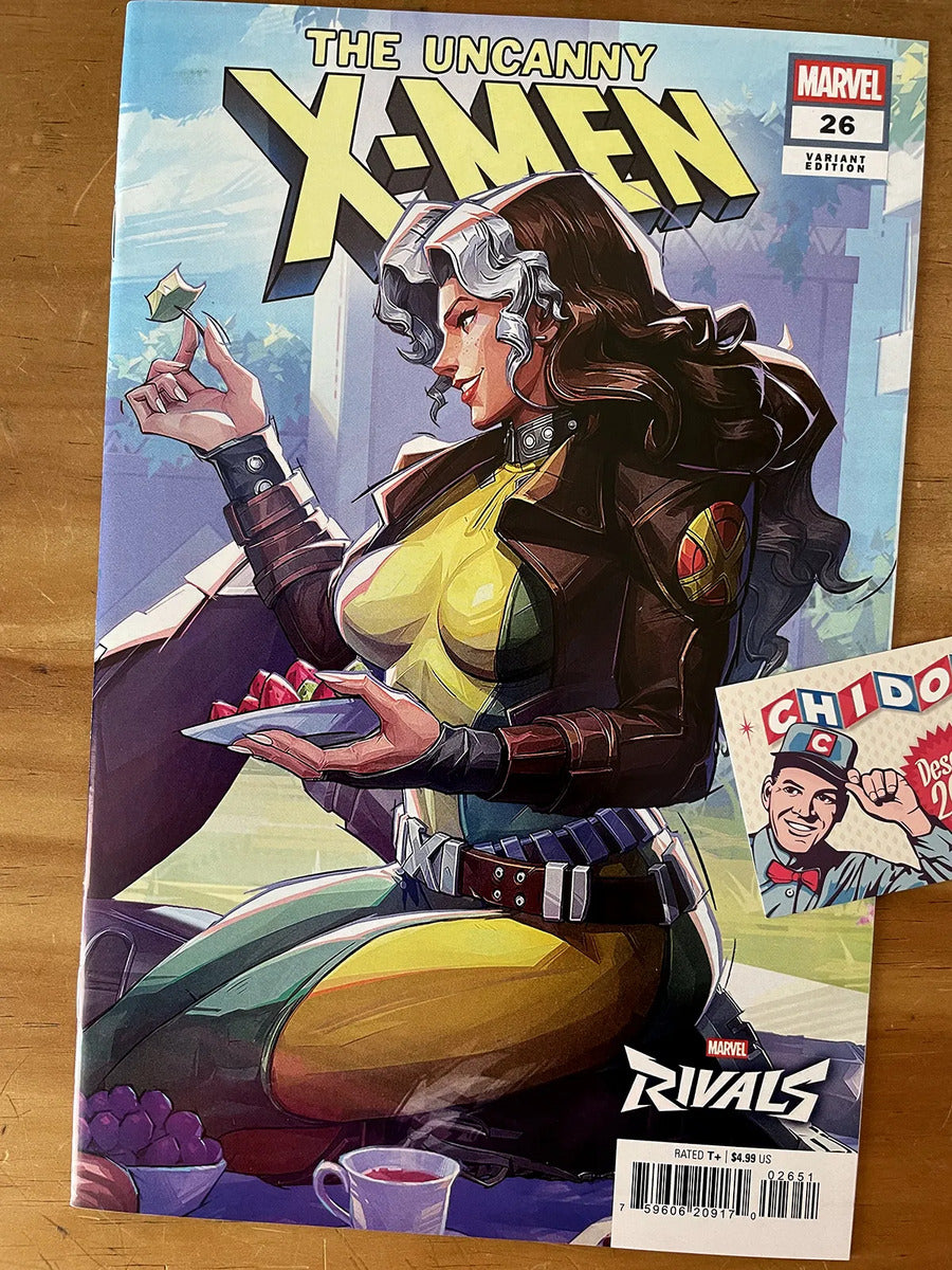 Comic - Uncanny X-men #26 Rogue Gambit Marvel Rivals