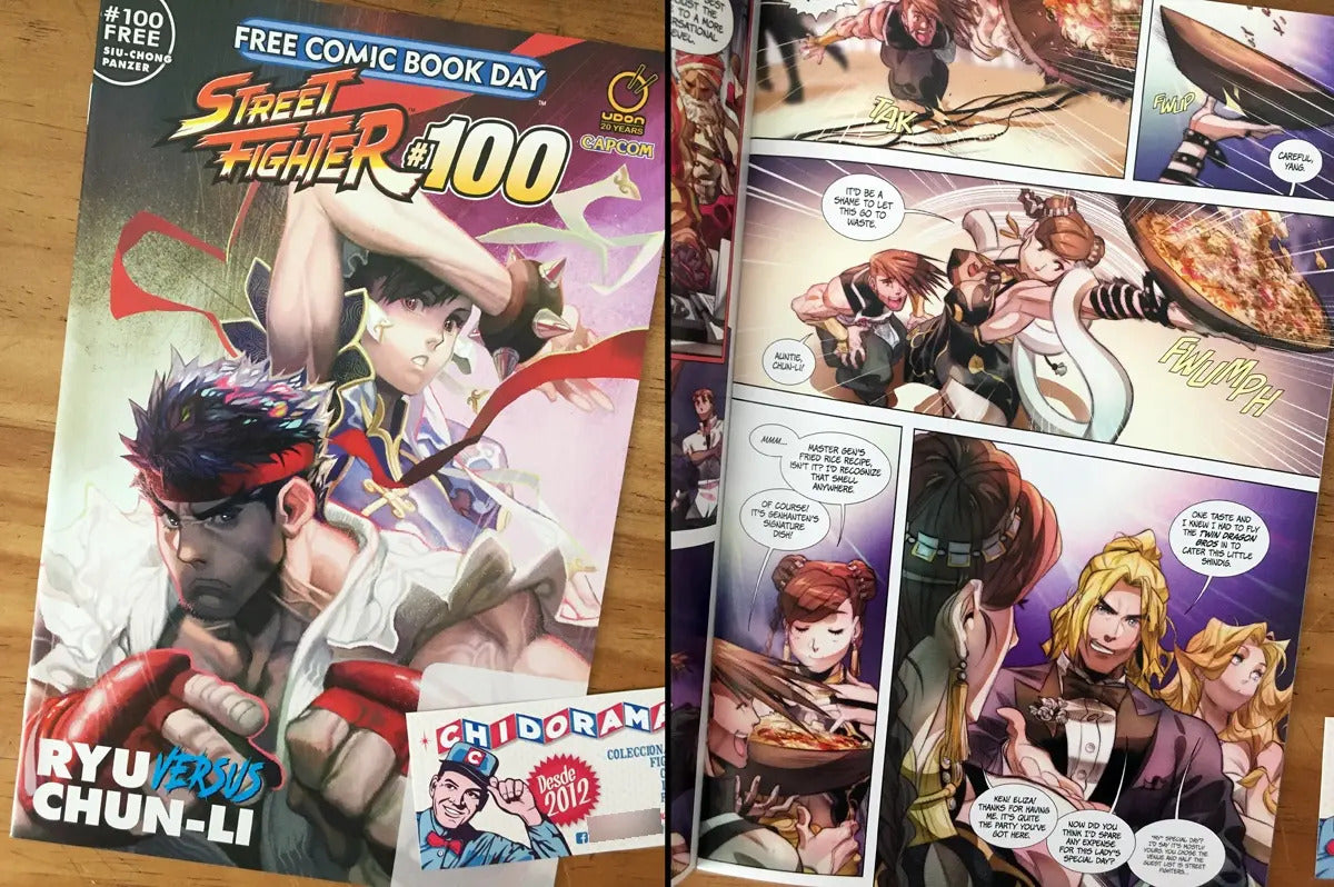 Comic - Street Fighter #100 Fcbd