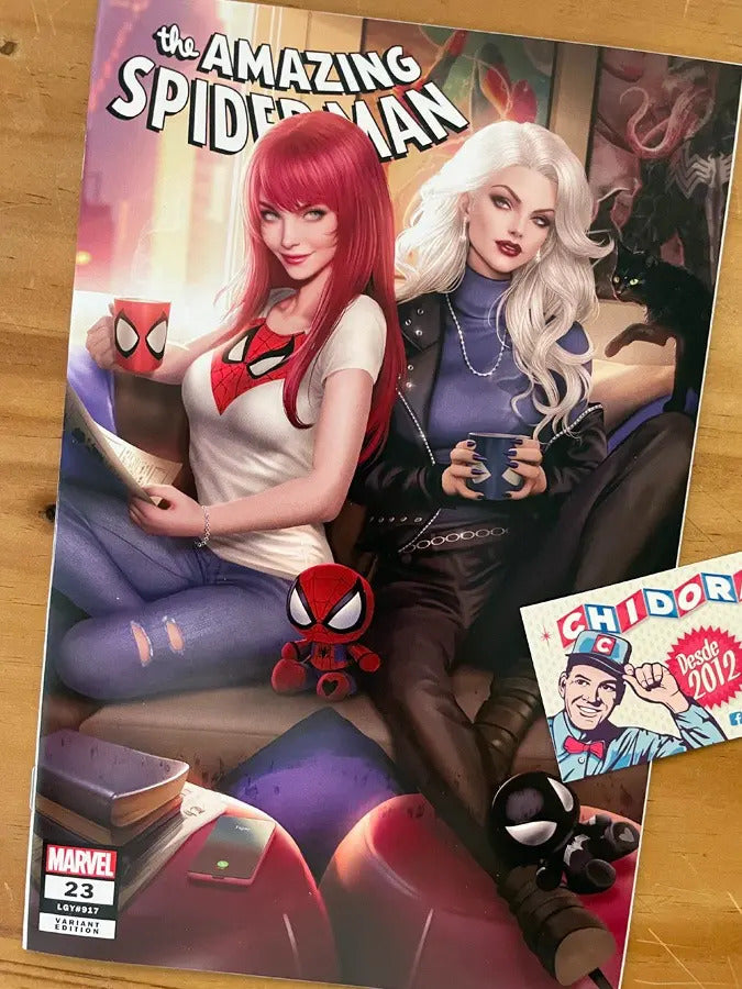 Comic - Amazing Spider-man #23 Ariel Diaz Sexy Mj Trade