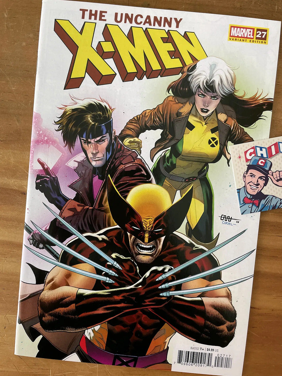 Comic - Uncanny X-men #27 Cafu Rogue Gambit Wolverine