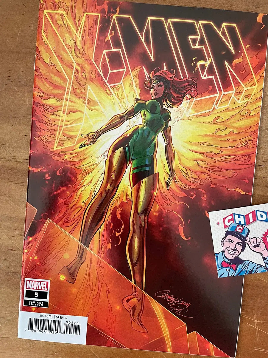 Comic Set - X-men #1 - #5 Scott Campbell Psylocke Rogue Sexy
