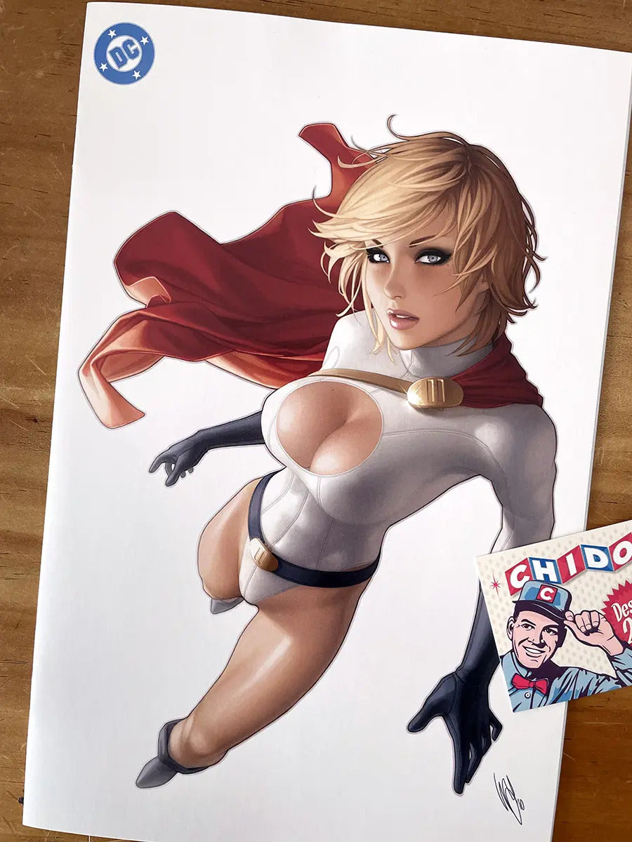 Comic - All Star #58 Warren Louw Power Girl Virgin
