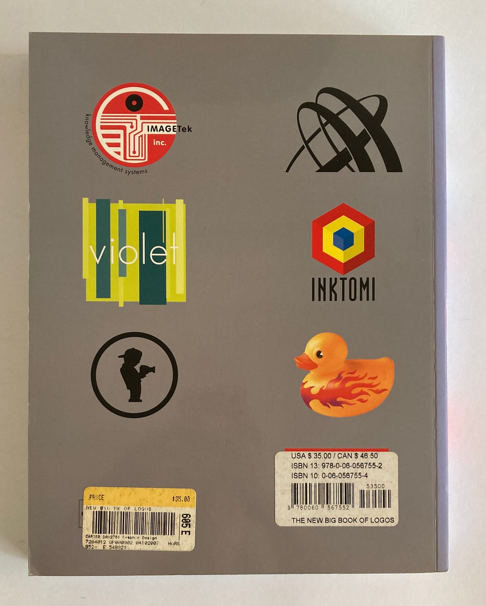 Libro - New Big Book Of Logos David E Carter Diseño Gráfico