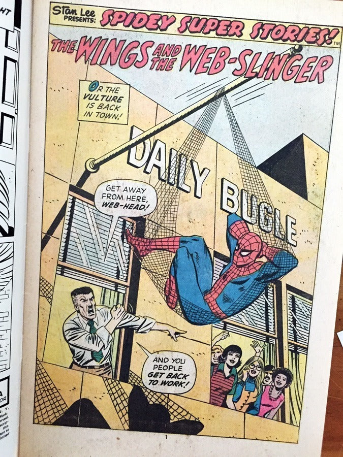 Comic - Spidey Super Stories #5 John Romita 1975 Spider-man