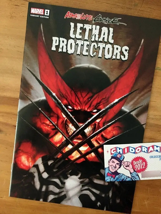 Comic - Absolute Carnage Lethal Protectors 1 Wolverine Venom