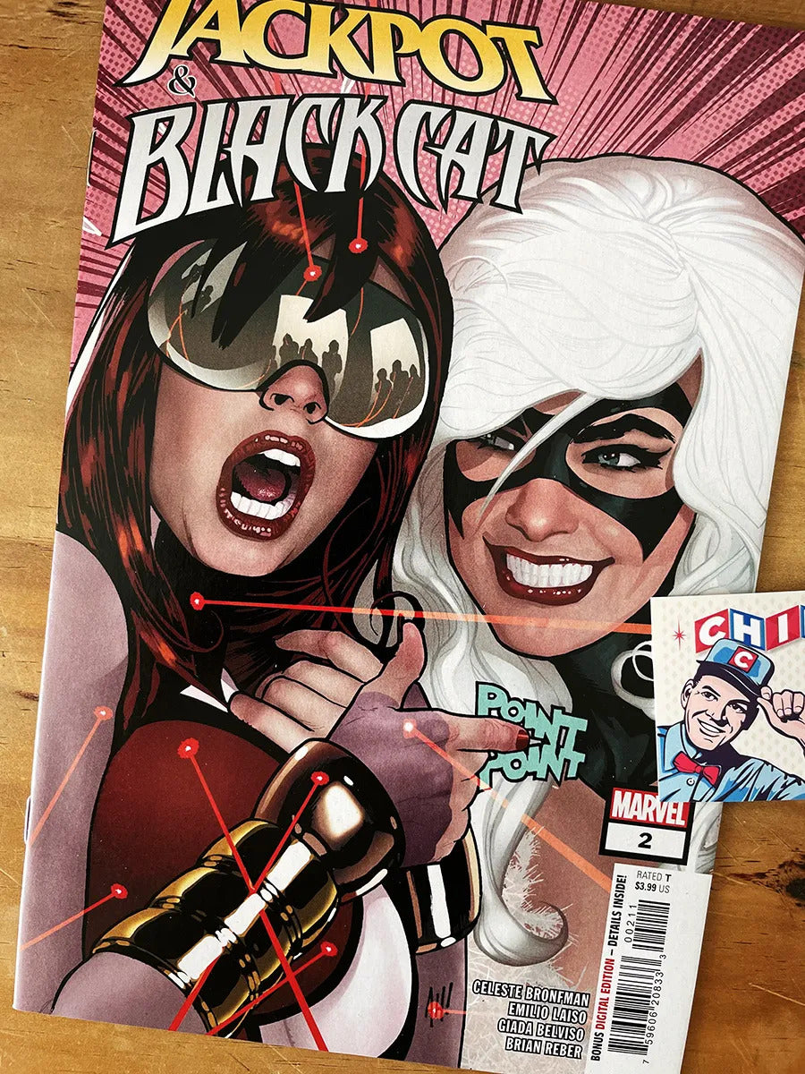 Comic - Jackpot & Black Cat #2 Adam Hughes Variant