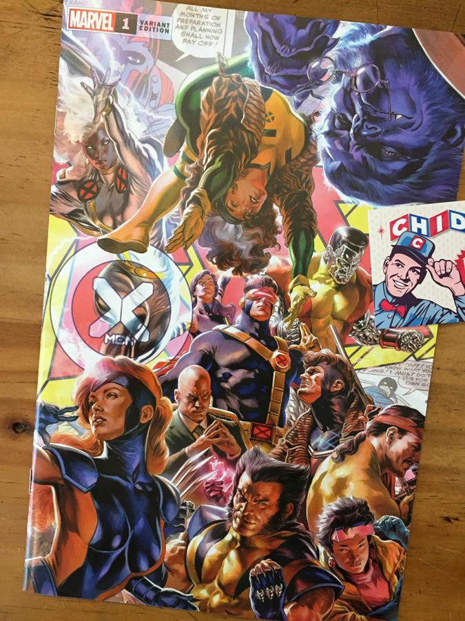 Comic - X-men #1 Massafera Variant Wolverine Jean Grey Rogue