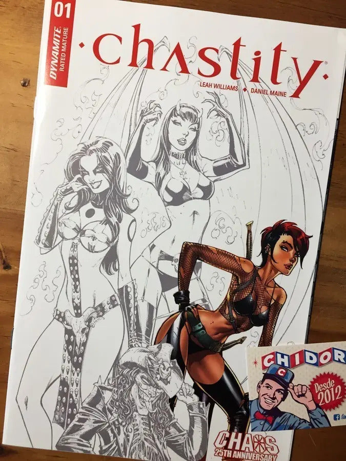 Comic - Chastity #1 Sketch Scott Campbell Variant