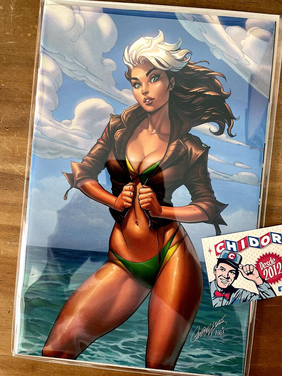 Comic Set - Marvel Swimsuit Special Campbell Virgin Rogue Mj