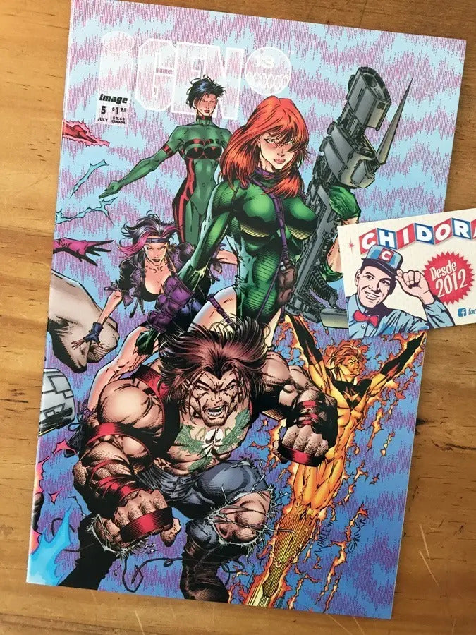 Comic - Gen 13 #5 Variant 1994 Scott Campbell Williams
