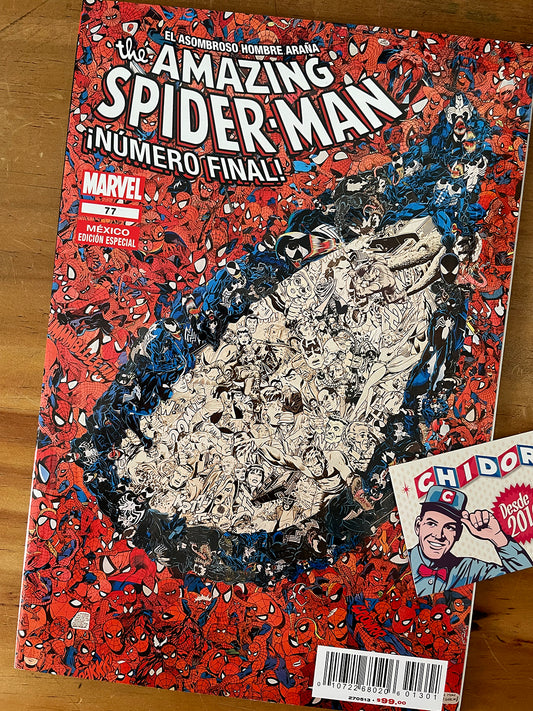 Comic - Amazing Spider-man #700 #77 Humberto Ramos Garcin Cover Mexico