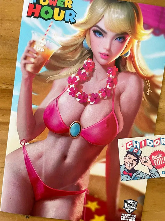 Comic - Power Hour #2 Shikarii Princess Peach Cover A Sexy