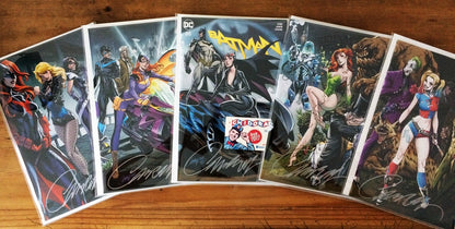 Comic Set - Batman #50 Scott Campbell Coa Catwoman Boda