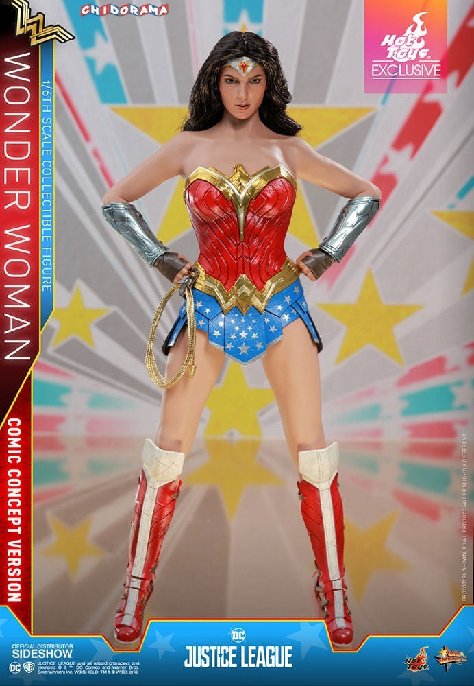 Wonder Woman Comic Concept Version Hot Toys Nueva